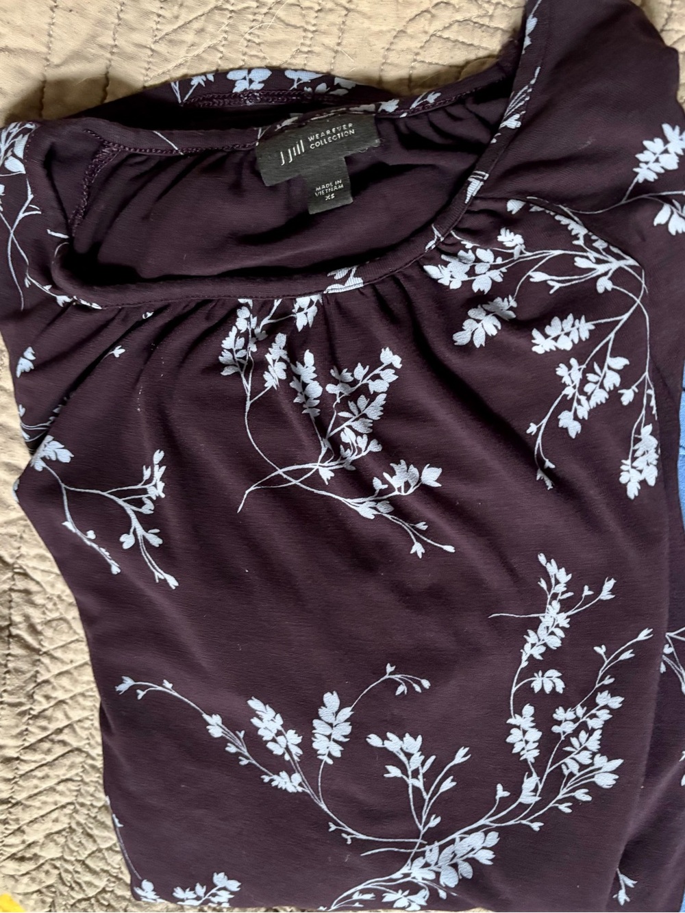 4 J. Jill long sleeved pullover tops, GUC - Picture 5 of 5